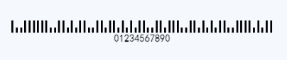 PLANET barcode.png ရဲ့ ဥပမာ