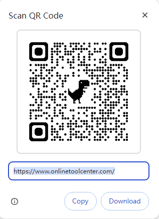 dinosaur.png နဲ့ QR Code