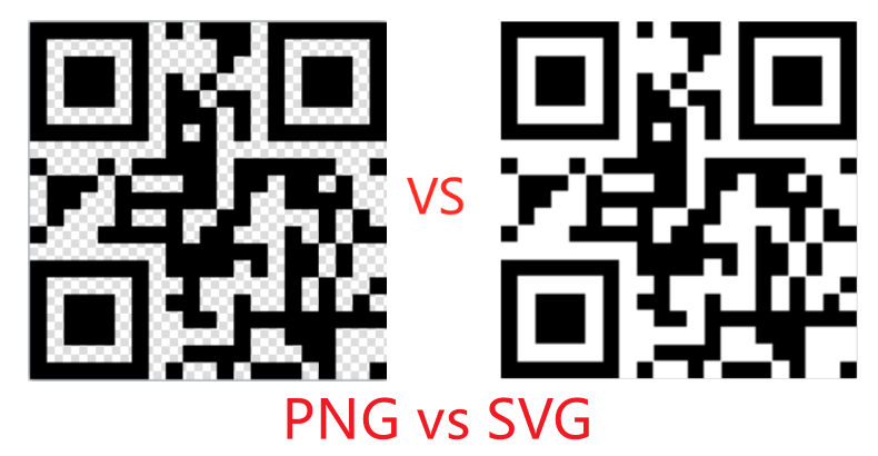 qr code.png အတွက် png vs svg