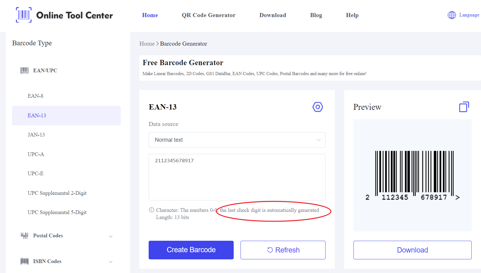 EAN ၁၃ barcode generator.png