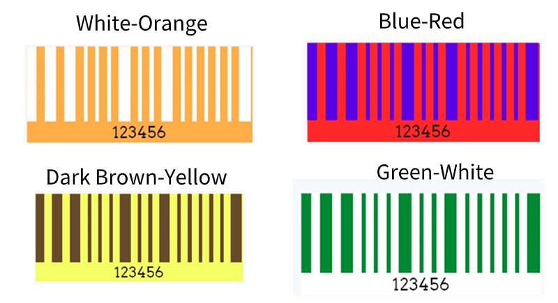 Customize the barcode color of Pharmacode.png