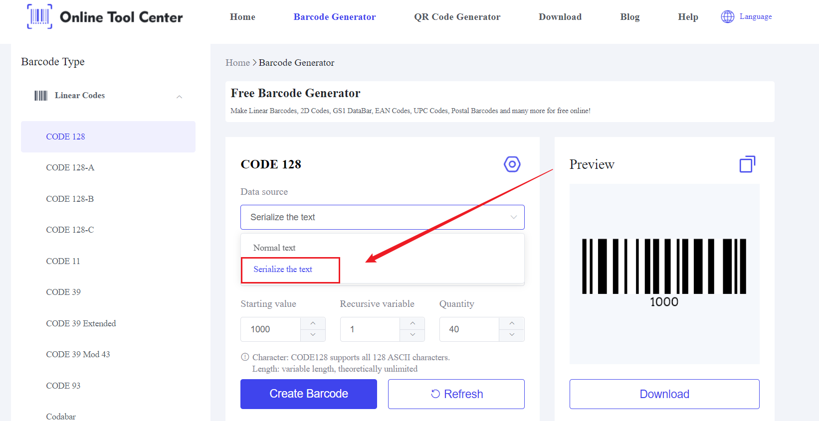 လွတ်လပ်တဲ့ barcode generator code 128.png