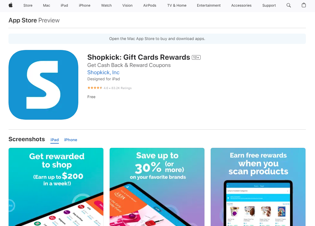 APP store.png မှ Shopkick