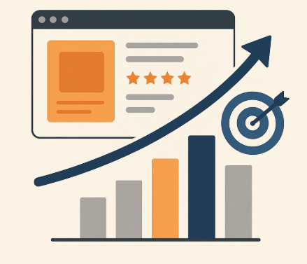 Amazon စာရင်း optimization ကြီးထွားမှုဇယား