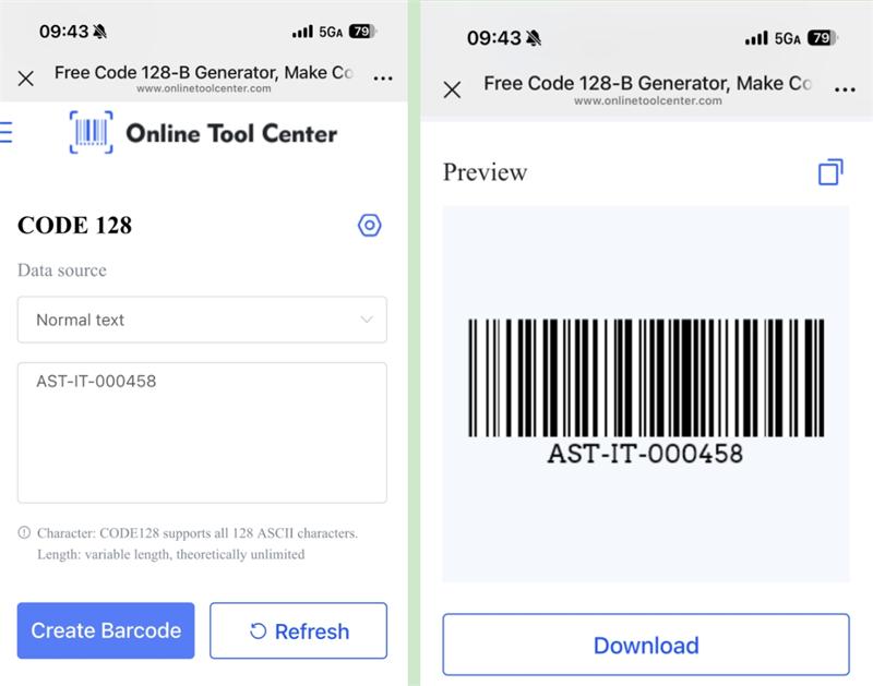 ကုဒ် 128 ဘားကုဒ်