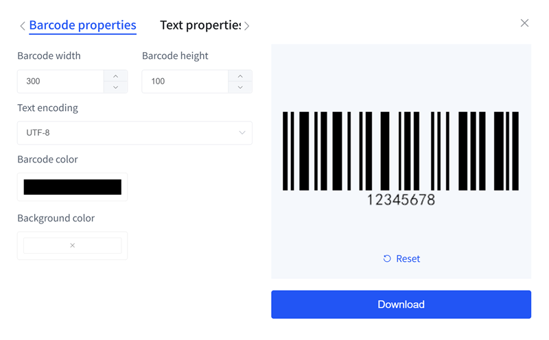 ဘားကုဒ် Setti