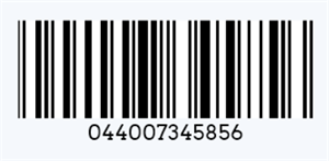 barcode for vinyl record ဗီနိုင်းမှတ်တမ်းအတွက် barcode