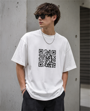 qr code on t shirt T-shirt ပေါ်ရှိ QR ကုဒ်