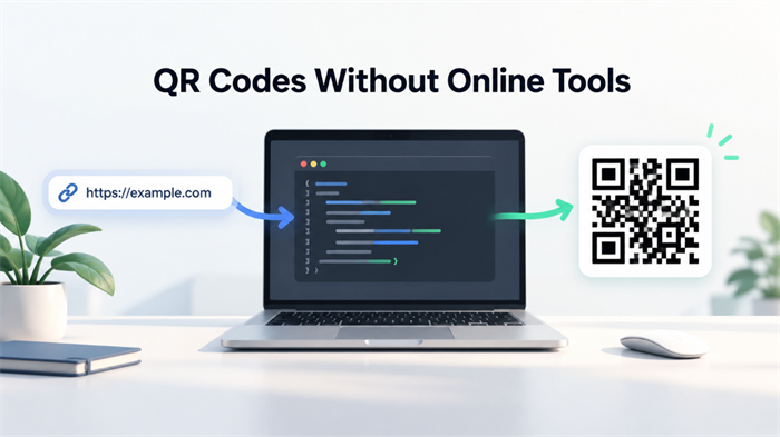 Create a QR Code without online tools အွန်လိုင်းကိရိယာများမရှိဘဲ QR Code ကိုဖန်တီးပါ